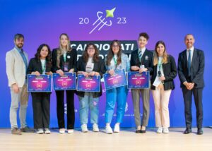 vincitrici premio girls in stem, junior achievement italia
